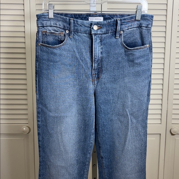 Good American Good Classic Bootcut High Rise Soft Jeans Size 28 - Picture 4 of 13